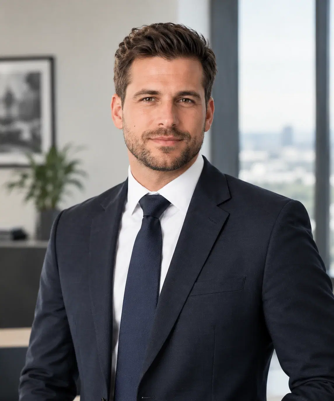 Thomas von Donnerstein, Gründer von Pflege Capital, im Büro